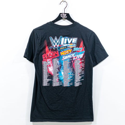 2017 WWE Road to Wrestlemania T-Shirt Raw Smackdown