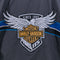 Harley Davidson Motorcycles Button Mechanics Shirt Embroidered Eagle 115 Years