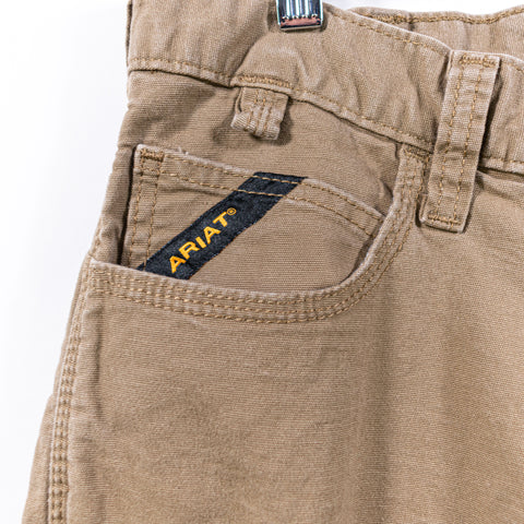 Ariat M4 Rebar Canvas Work Pants Relaxed Straight