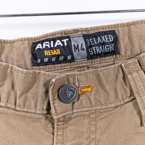 Ariat M4 Rebar Canvas Work Pants Relaxed Straight