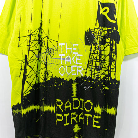 Rocawear T-Shirt The Takeover Radio Pirate Hip Hop Baggy