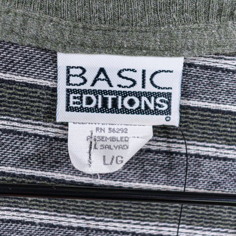 Striped T-Shirt Surf Skate Basic Editions
