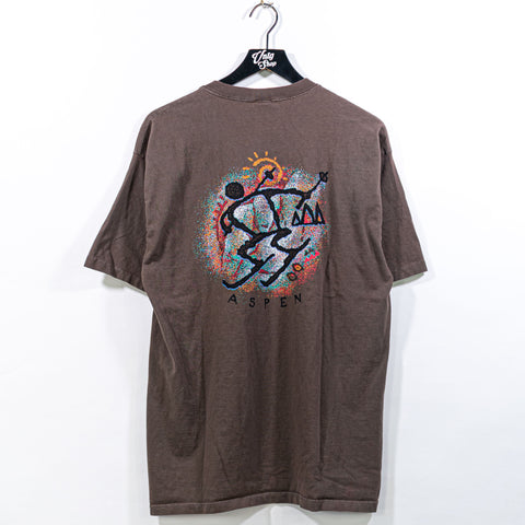 Crazy Shirts Apsen Tribal Ski T-Shirt