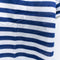 Striped Pocket T-Shirt Surf Skate Grunge