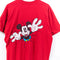 Disney Mickey Mouse T-Shirt Breaking Through Double Sided