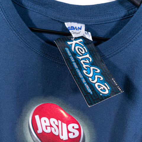 Jesus Easy Button T-Shirt Kerusso