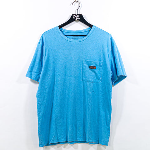 Patagonia Pocket T-Shirt Logo Hemp Cotton