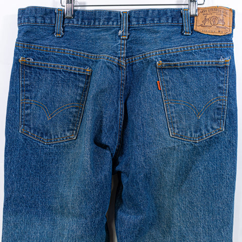 Levis 518 Orange Tab Jeans Bootcut