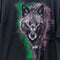 Wolf Nature Big Print Canada Harlequin T-Shirt