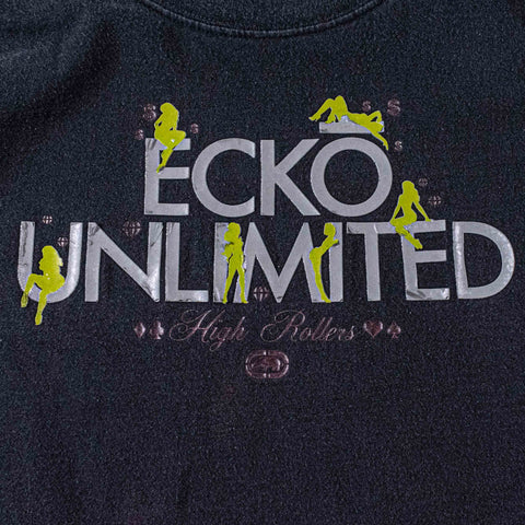 Ecko Unltd High Rollers Pin Up T-Shirt Hip Hop