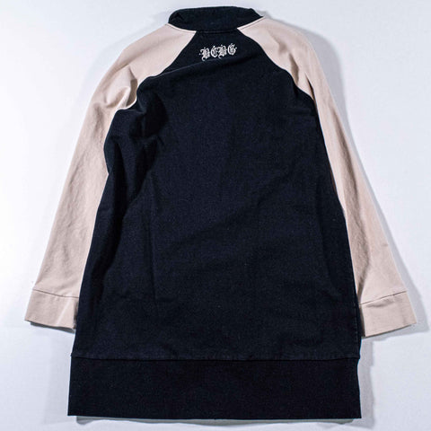 BCBG Max Azria Rhinestone Zip Track Jacket Mall Cyber Goth