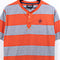 MECCA Striped Henley T-Shirt Hip Hop Skater