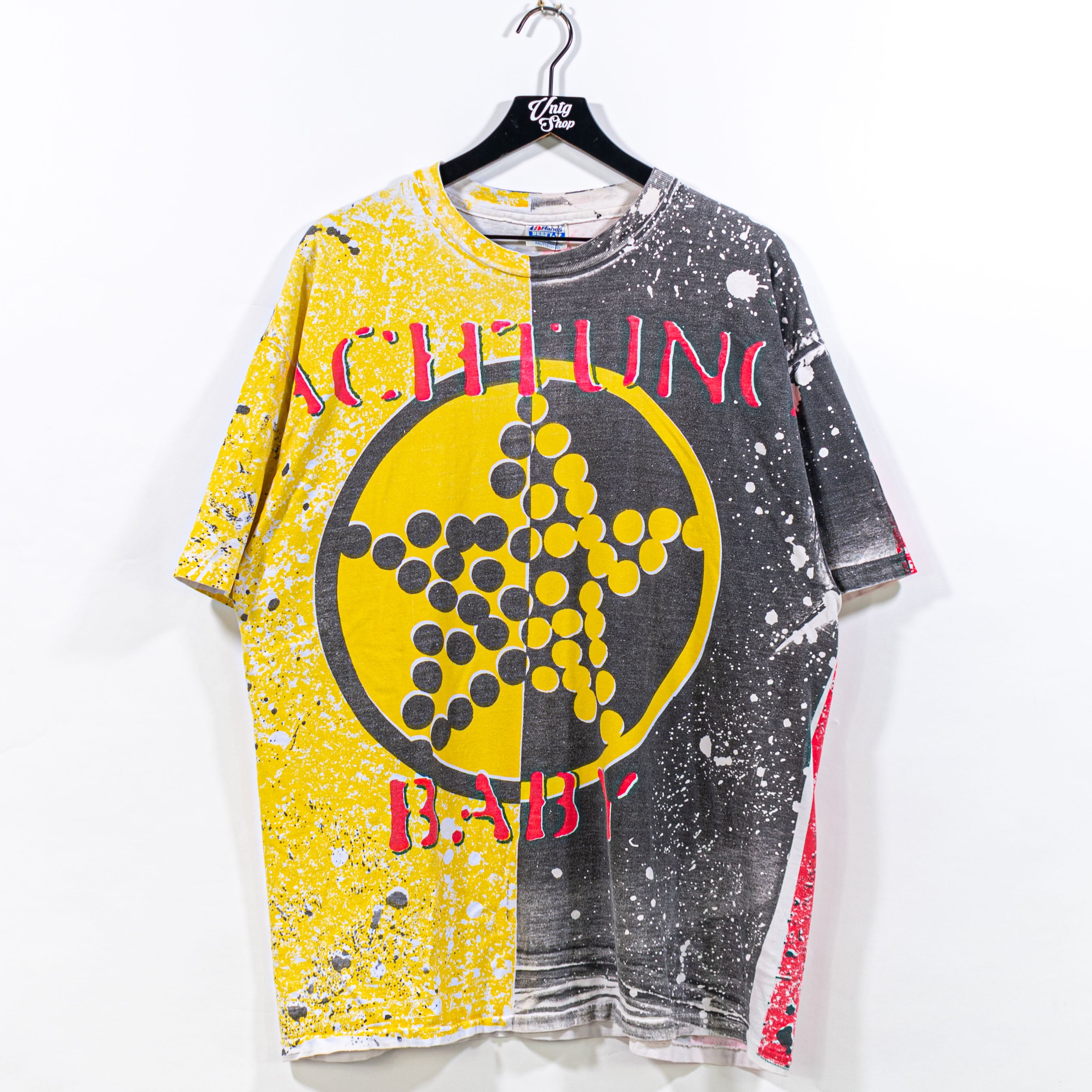 1992 U2 Achtung Baby Zoo TV Tour All Over Print T-Shirt 1992 U2 Achtung Baby Zoo TV Tour All Over Print T-Shirt
