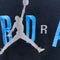 Air Jordan Center Logo Hoodie Sweatshirt UNC