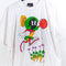 Marvin The Martian Basketball T-Shirt 1993 Double Sided