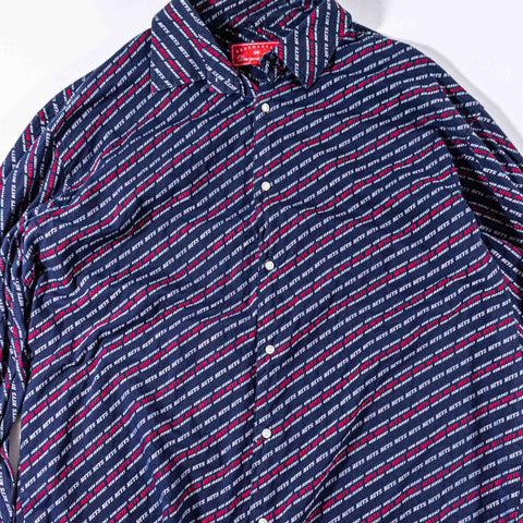Headmaster NBA New Jersey Nets AOP Button Shirt