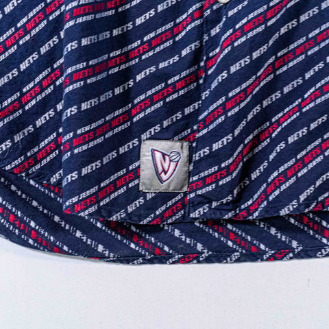 Headmaster NBA New Jersey Nets AOP Button Shirt