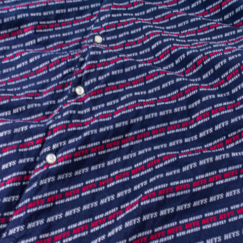 Headmaster NBA New Jersey Nets AOP Button Shirt