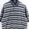 Rocawear Striped Polo Shirt Hip Hop