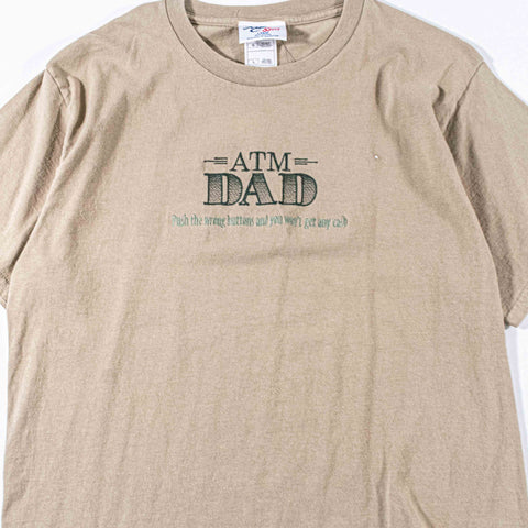 ATM Dad Joke T-Shirt Push The Wrong Button