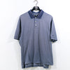 NIKE Golf Polo Shirt Swoosh Herringbone