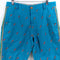 Robert Graham Gingham Plaid Lizard Linen Cotton Shorts