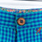 Robert Graham Gingham Plaid Lizard Linen Cotton Shorts