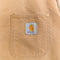 Carhartt Chore Jacket Coat Blanket Lined Workwear Distressed