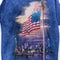 The Mountain New York Skyline T-Shirt Statue of Liberty American Flag