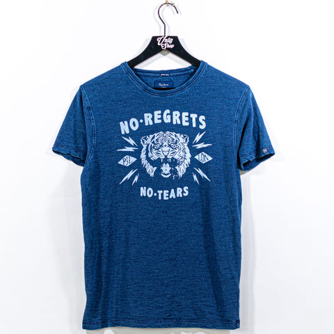 Pepe Jeans Tiger T-Shirt No Regrets No Tears Cyber Mall Goth