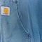 Carhartt Work Jacket Hooded Sun Faded Blue