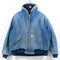 Carhartt Work Jacket Hooded Sun Faded Blue