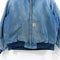 Carhartt Work Jacket Hooded Sun Faded Blue