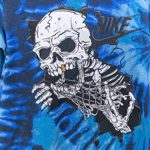 NIKE Skeleton Tie Dye Basketball T-Shirt