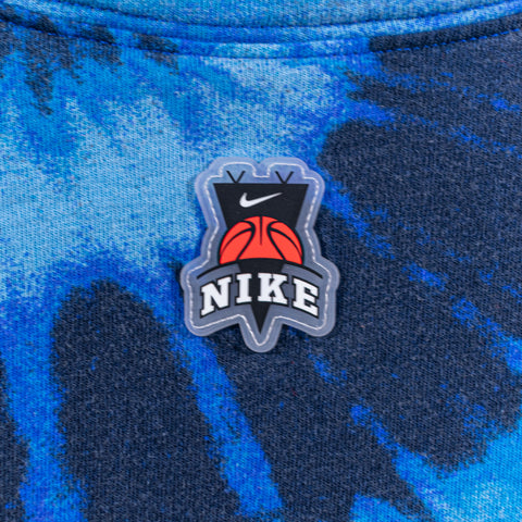 NIKE Skeleton Tie Dye Basketball T-Shirt