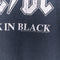 ACDC Back In Black T-Shirt 2004 Sun Faded