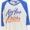 New York Knicks Basketball Raglan T-Shirt Junk Food