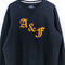 Abercrombie & Fitch Varsity Letter Sweatshirt Gothic