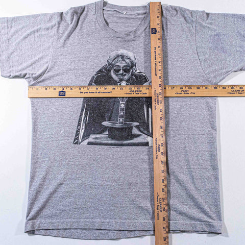 1987 Jerry Garcia T-Shirt Bill Graham Presents Lunt Fontanne Theatre NYC
