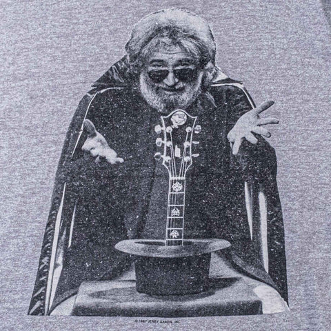 1987 Jerry Garcia T-Shirt Bill Graham Presents Lunt Fontanne Theatre NYC