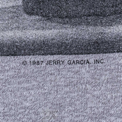 1987 Jerry Garcia T-Shirt Bill Graham Presents Lunt Fontanne Theatre NYC