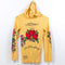 Ed Hardy by Christian Audigier Hearts Love Kills Slowly Knit Hoodie