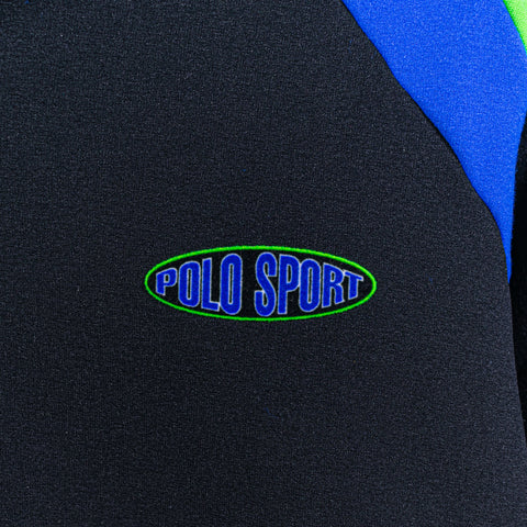 Polo Sport Ralph Lauren 1/4 Zip Hoodie Sweatshirt Pepsi