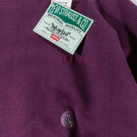 Levi Strauss Embroidered Blank Sweatshirt