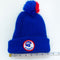 New York Giants Knit Hat Beanie Pom Pom