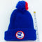 New York Giants Knit Hat Beanie Pom Pom