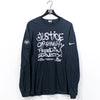 NIKE NFL Justice Opportunity Freedom Equality Long Sleeve T-Shirt Team Issue