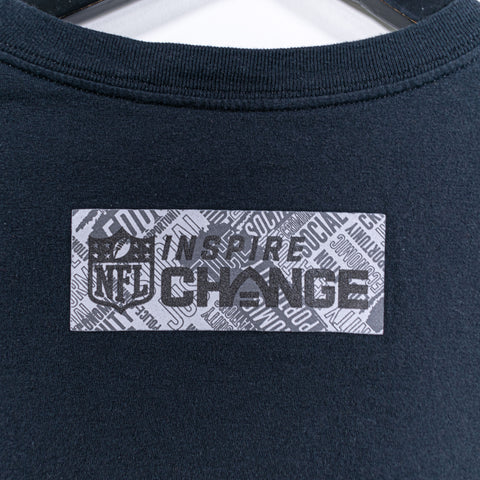 NIKE NFL Justice Opportunity Freedom Equality Long Sleeve T-Shirt Team Issue