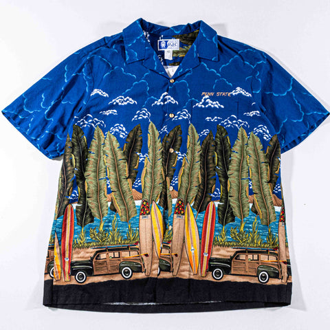 Style By RJC Penn State Hawaiian Shirt Surfboards Made in Hawaii