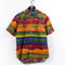 The Territory Ahead Aztec Southwestern Print Short Sleeve Button Shirt